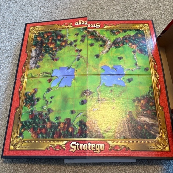 1999 Stratego Board Game Capture The Flag Battlefield Game Hasbro Milton Bradley - Picture 5 of 5
